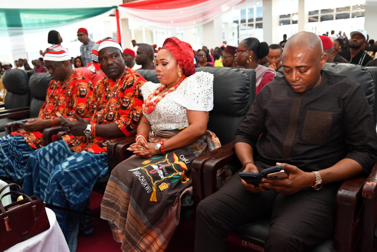 Engr. Seyi makinde celebrating his birthday in Abakaliki